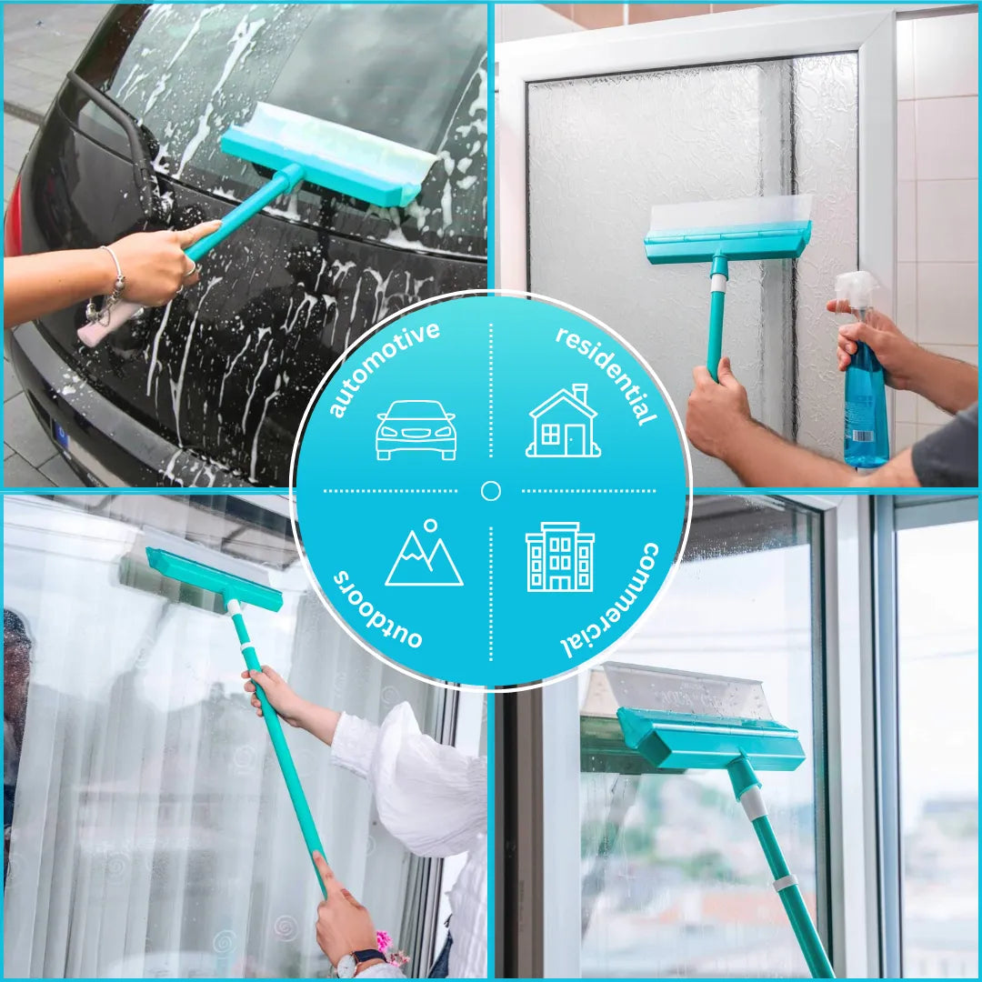 AquaBLADE™ – Recyclable Silicone Window Squeegee Kit